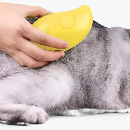 PET | All-in-One Haustierpflegewerkzeug - Verbessert die Pflege mit Dampf und Massage