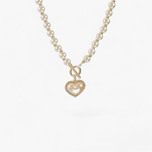 Simulation Perlen Kragenkette - Klassisch und Elegant