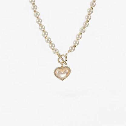 Simulation Perlen Kragenkette - Klassisch und Elegant