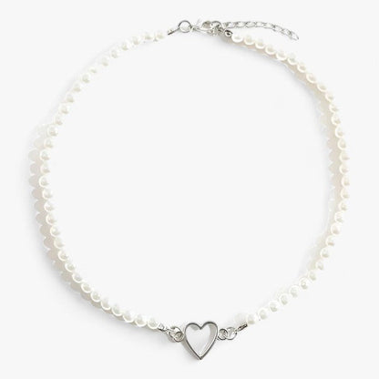 Simulation Perlen Kragenkette - Klassisch und Elegant