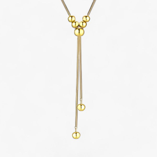 Gold Y Anhänger - Elegant und Glänzend