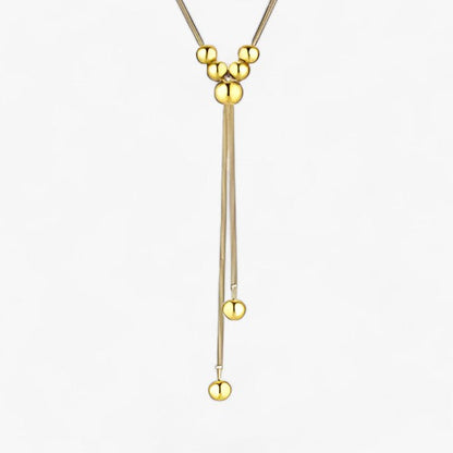 Gold Y Anhänger - Elegant und Glänzend