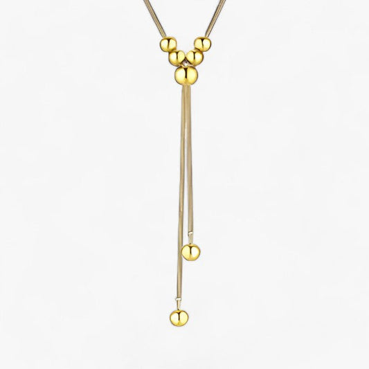 Gold Y Anhänger - Elegant und Glänzend