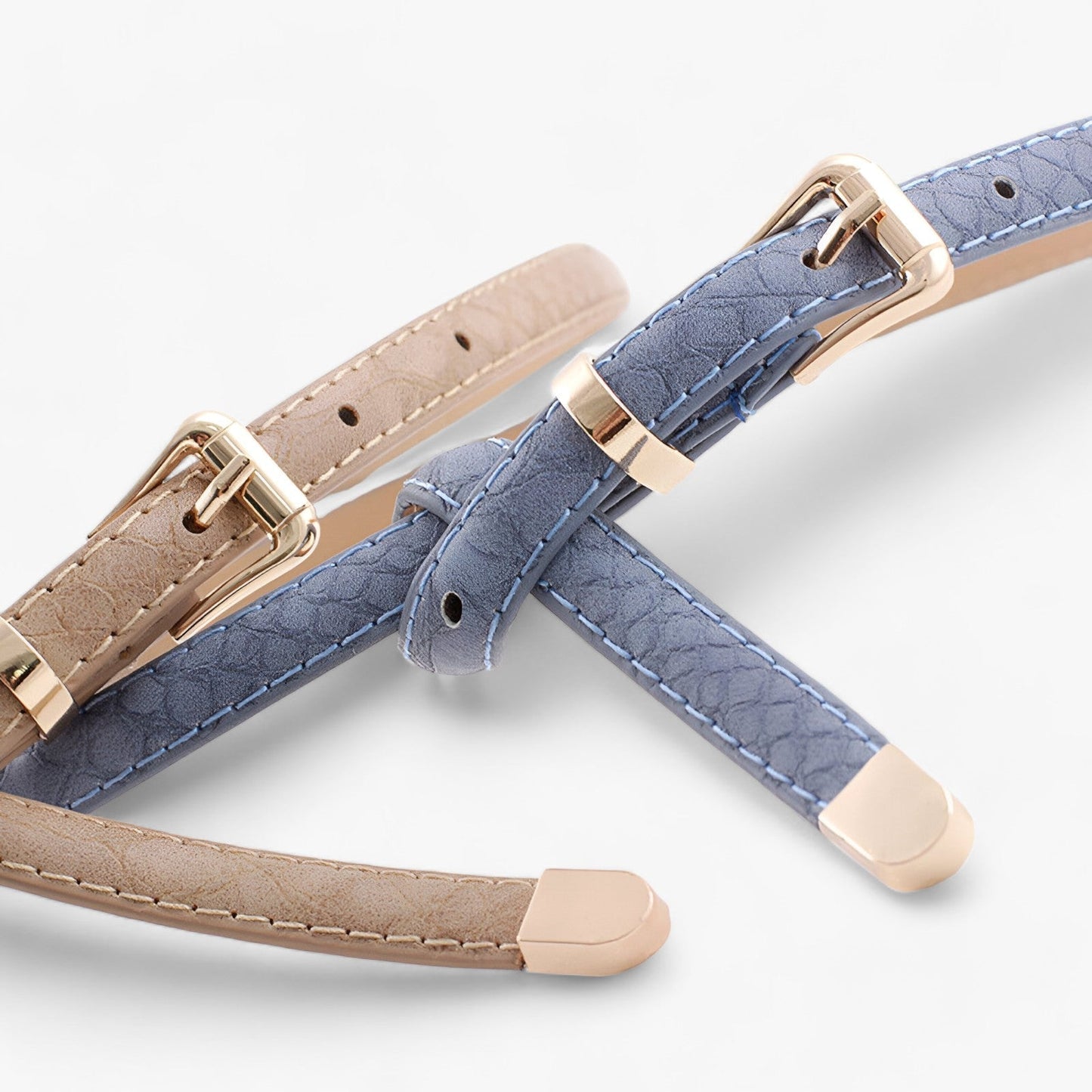 Damen Schlangenmuster-Gürtel - Elegant und Trendy