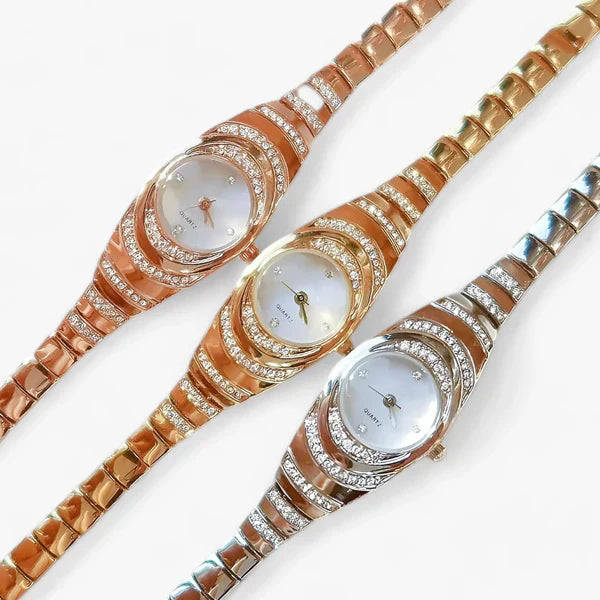 Raffinierte Quarzuhr für Frauen - Perfekte Mischung aus Eleganz und Funktion