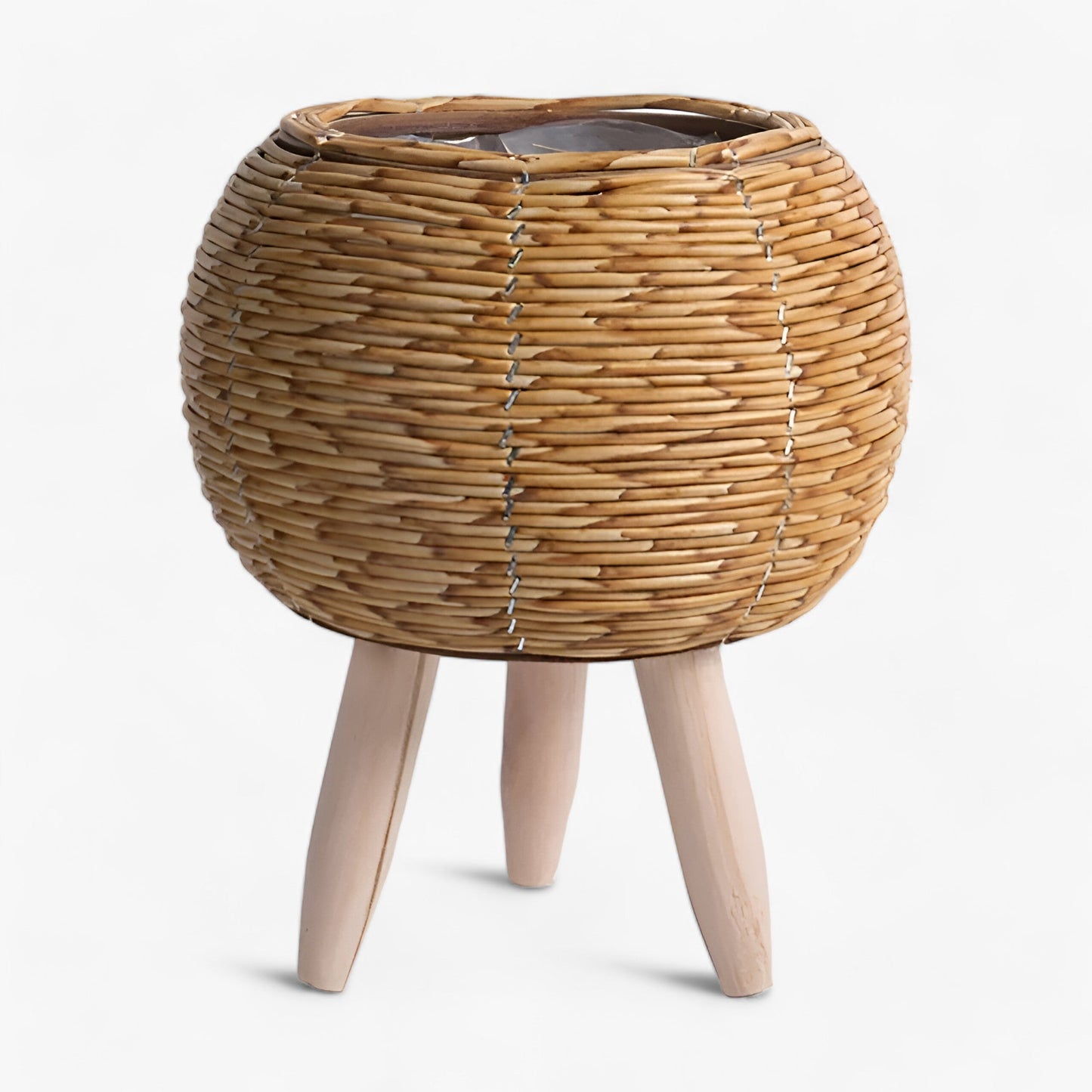 Rattan-Oase | Stilvoller Übertopf - Vielseitige Wohnkultur