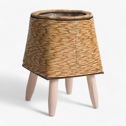 Rattan-Oase | Stilvoller Übertopf - Vielseitige Wohnkultur