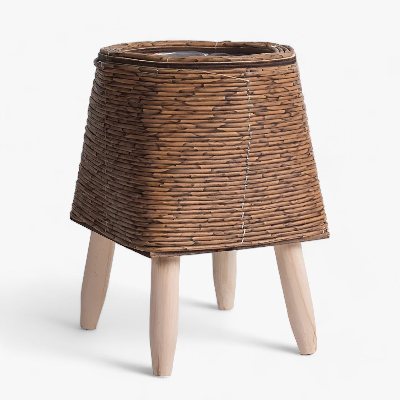 Rattan-Oase | Stilvoller Übertopf - Vielseitige Wohnkultur