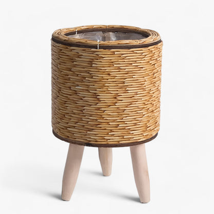 Rattan-Oase | Stilvoller Übertopf - Vielseitige Wohnkultur