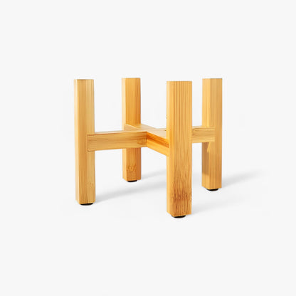 Bonsai-Glück | Holzpflanzgestell - Dauerhafte Eleganz