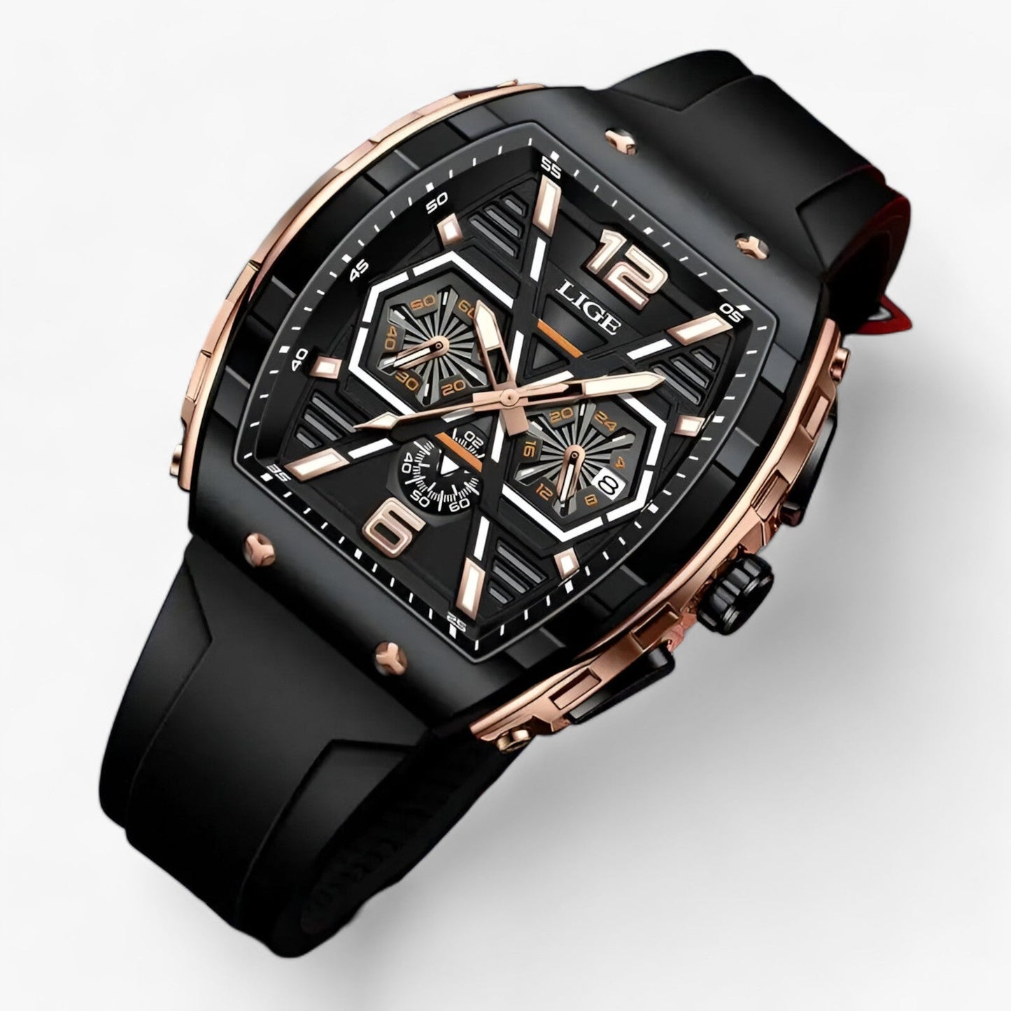 Luxus Wasserdichte Quarzuhr - Verleiht Ihrem Aussehen Präzision