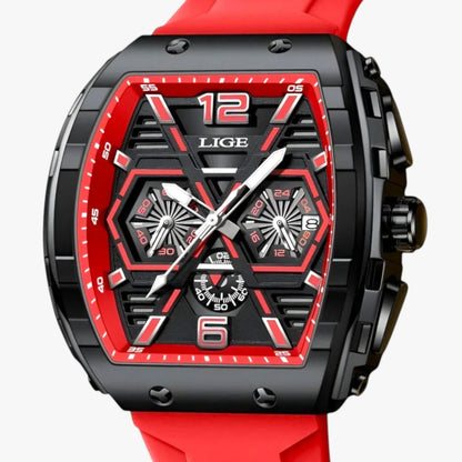 LIGE | Luxuriöse wasserdichte Quarzuhr – Verleiht Ihrem Aussehen Präzision