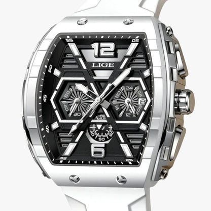 LIGE | Luxuriöse wasserdichte Quarzuhr – Verleiht Ihrem Aussehen Präzision