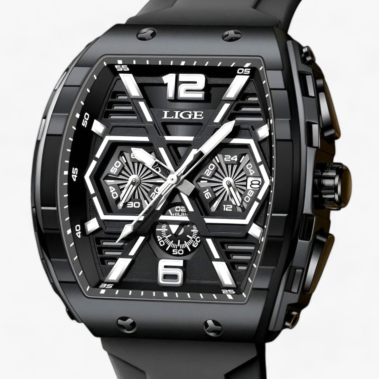 Luxus Wasserdichte Quarzuhr - Verleiht Ihrem Aussehen Präzision