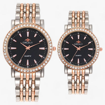 Quarzuhr aus Edelstahl - Luxus und Präzision kombiniert