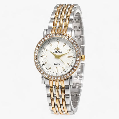 Quarzuhr aus Edelstahl - Luxus und Präzision kombiniert