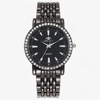 Quarzuhr aus Edelstahl - Luxus und Präzision kombiniert