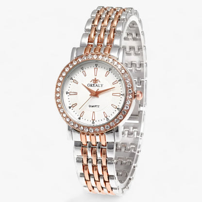 Quarzuhr aus Edelstahl - Luxus und Präzision kombiniert