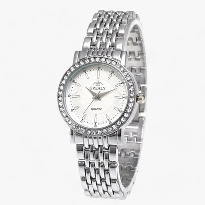 Quarzuhr aus Edelstahl - Luxus und Präzision kombiniert