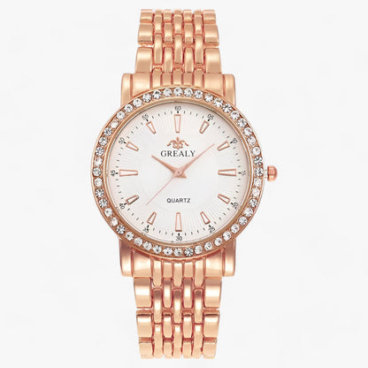 Quarzuhr aus Edelstahl - Luxus und Präzision kombiniert