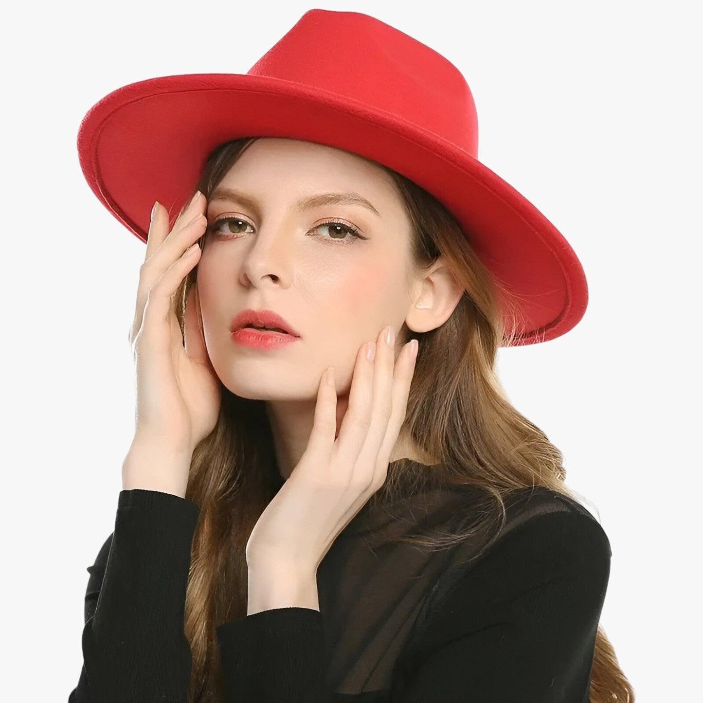 Alexis | Unisex Vintage Woll Fedora - Zeitlose Stil für Kaltes Wetter