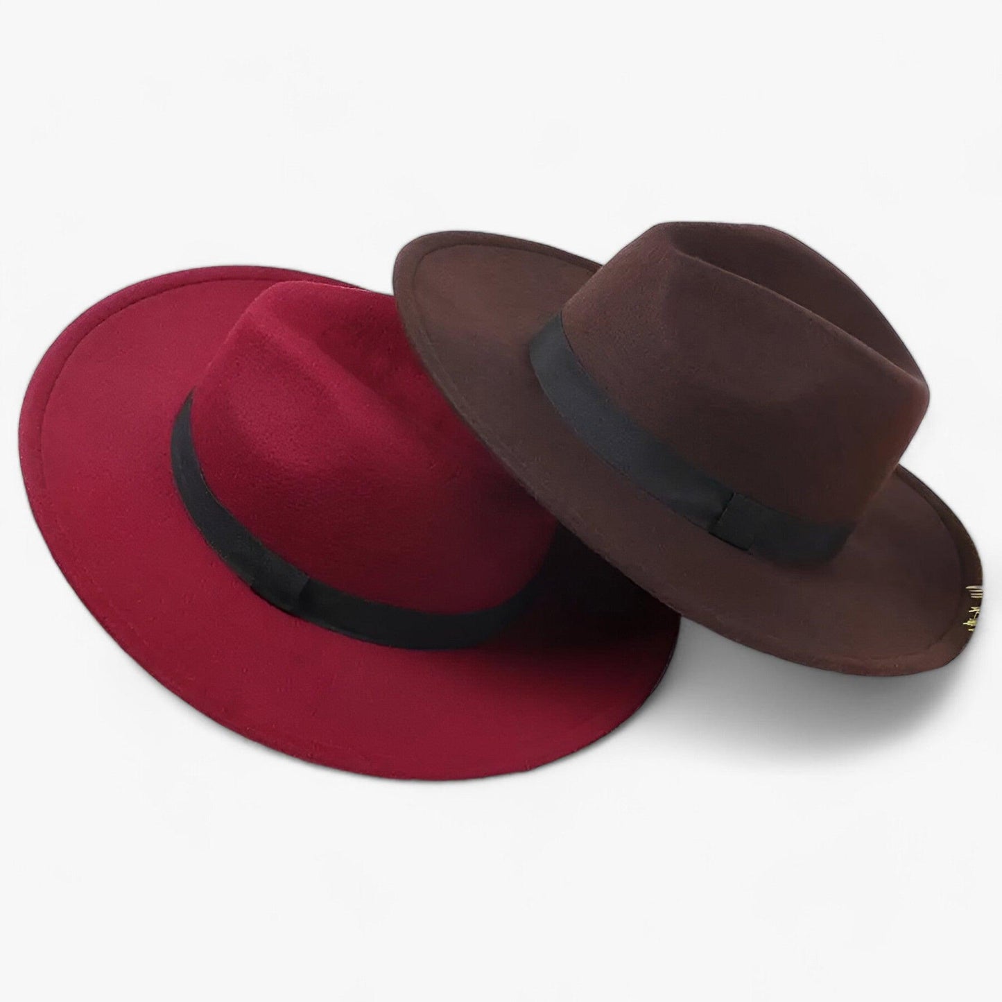 Alexis | Unisex Vintage Woll Fedora - Zeitlose Stil für Kaltes Wetter