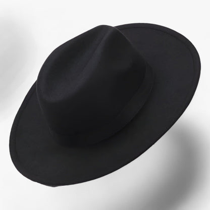 Alexis | Unisex Vintage Woll Fedora - Zeitlose Stil für Kaltes Wetter