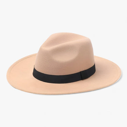 Alexis | Unisex Vintage Woll Fedora - Zeitlose Stil für Kaltes Wetter