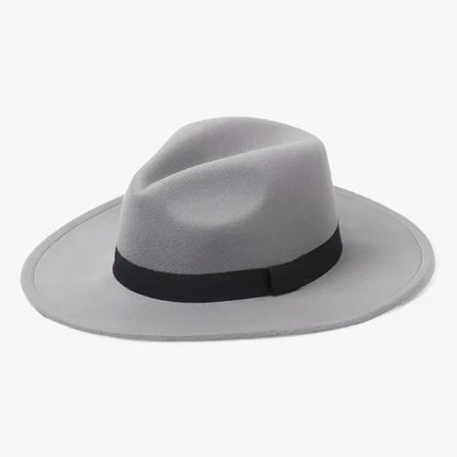 Woll-Fedora-Hut - Stilvoll warm bleiben