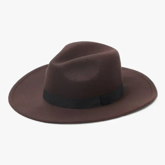 Woll-Fedora-Hut - Stilvoll warm bleiben