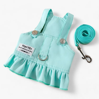 Doggie | Halsband-Geschirr-Weste - Stilvoll und Komfortabel für Jeden Hundespaziergang