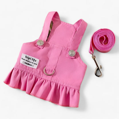 Doggie | Halsband-Geschirr-Weste - Stilvoll und Komfortabel für Jeden Hundespaziergang