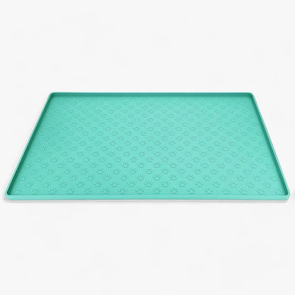 Silikon-Futtermatte für Haustiere - Hält Ihren Boden Sauber und Ordentlich Während der Mahlzeiten