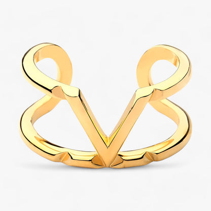 Minimalistisches Hohles "V"-Armband - Schlanker und Vielseitiger Stil