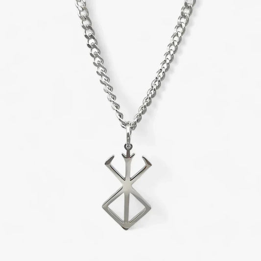 Berserker Rune | Edelstahl-Halskette - Stärke & Schutz