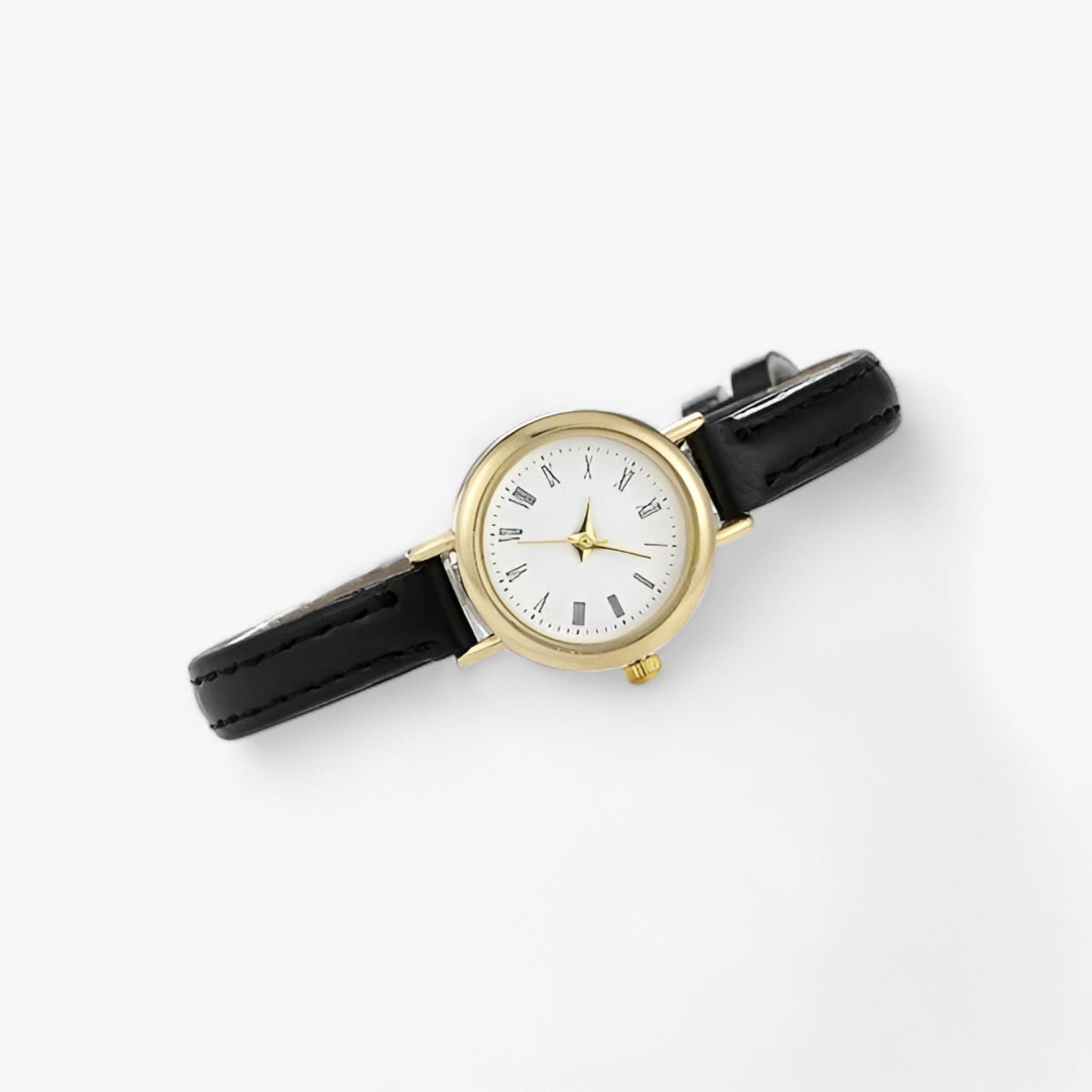 Kleine runde Uhr - Schicker Minimalismus für den täglichen Stil