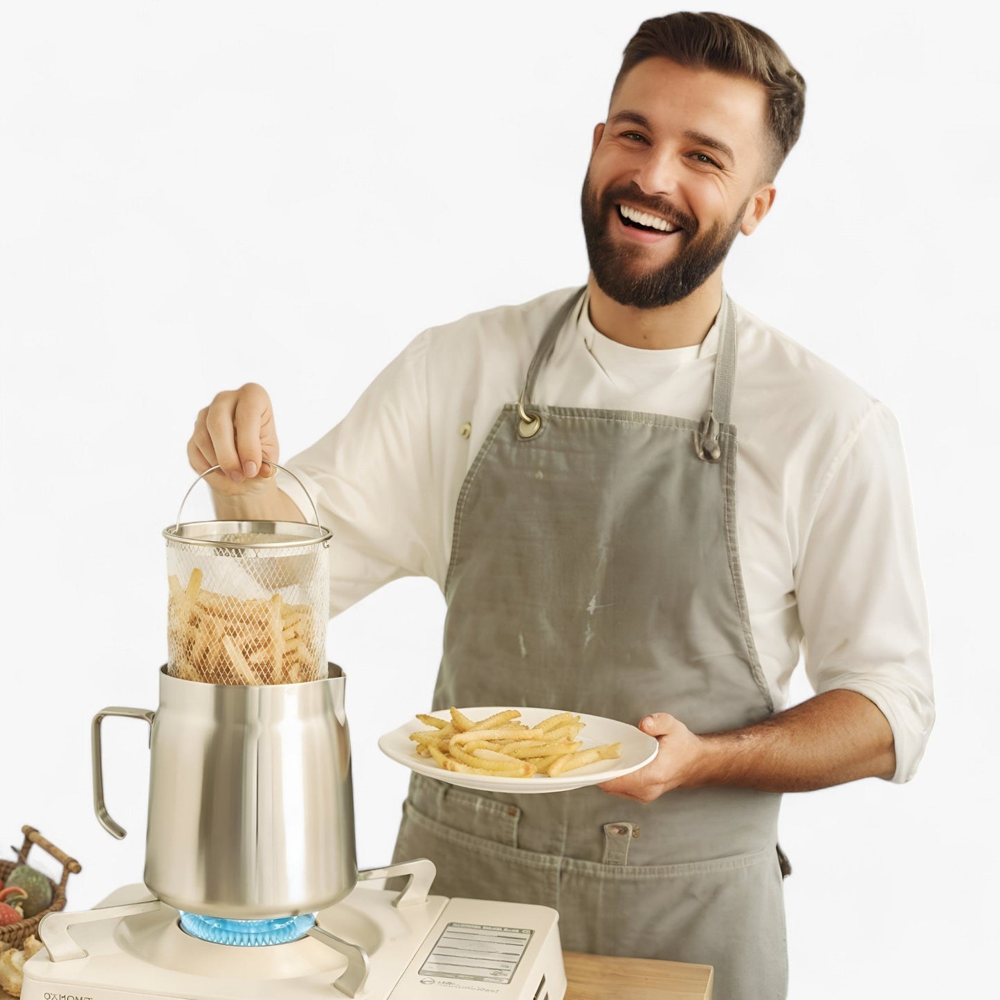 PureEase | 2-in-1 Ölfiltertopf - Doppelter Nutzen für Einfaches Kochen