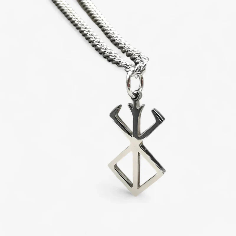 Berserker Rune | Edelstahl-Halskette - Stärke & Schutz