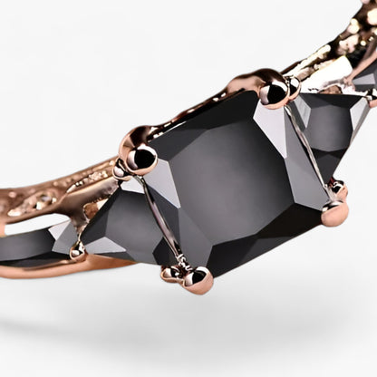 Ring mit Prinzessschliff - Luxuriöser Glanz