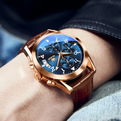 Leuchtende Quarzuhr - Elegant & Wasserdicht