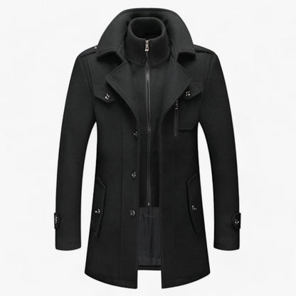 Langer Windbreaker - Schützend und Stylisch