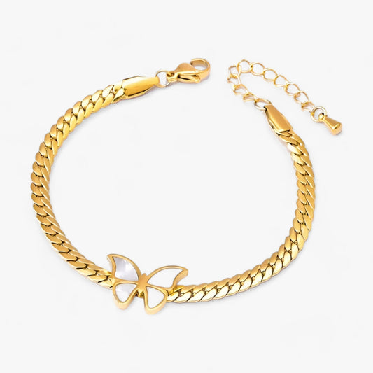 Flatternde Grazie | Schmetterlingsarmband - Zarte Eleganz