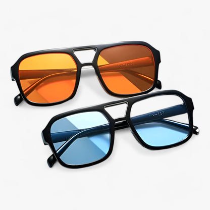 Iconic | Vintage Quadratische Sonnenbrille - Stilvoller Augenschutz für Alle Gelegenheiten