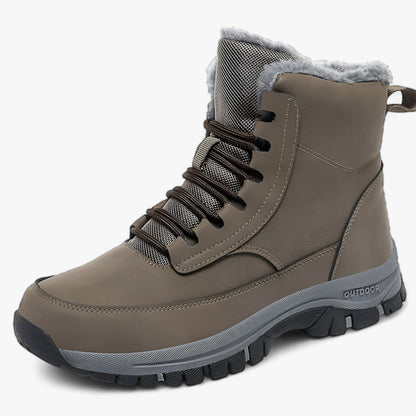 Wasserdichte Lederstiefel für Schnee - Ultra warm und praktisch für Männer