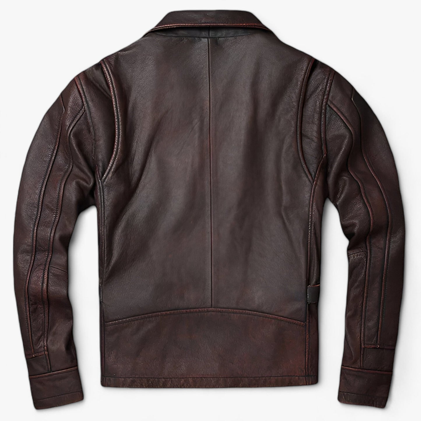 Herren Lederblouson - Vintage Biker Wärme