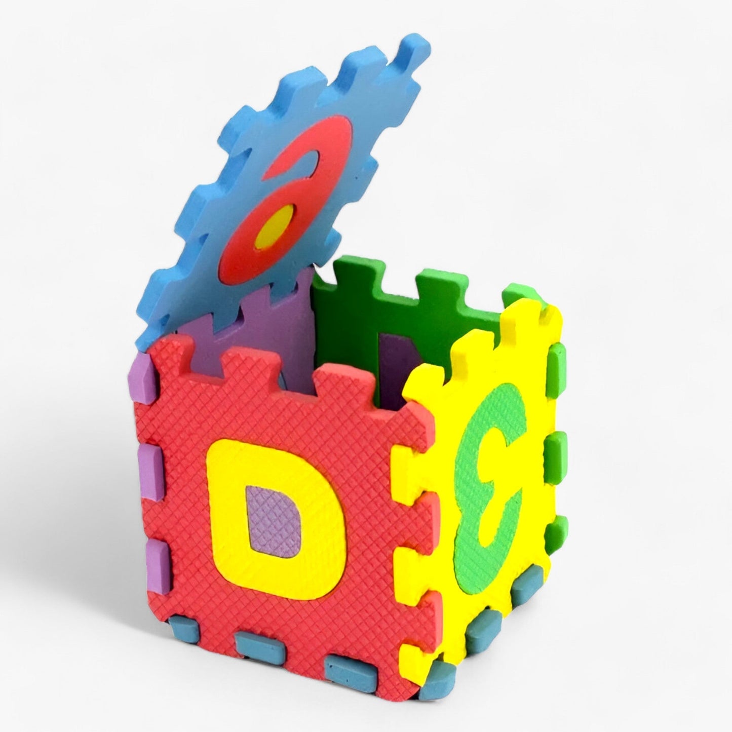 Mini Schaumstoffbuchstaben und -zahlen für Kleinkinder - Spielerisches Lernen und Sichere Spielzeit