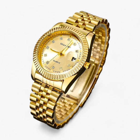 Luxus-Edelstahluhr - Schick und vielseitig für moderne Frauen