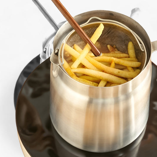 PureEase | 2-in-1 Ölfiltertopf - Doppelter Nutzen für Einfaches Kochen