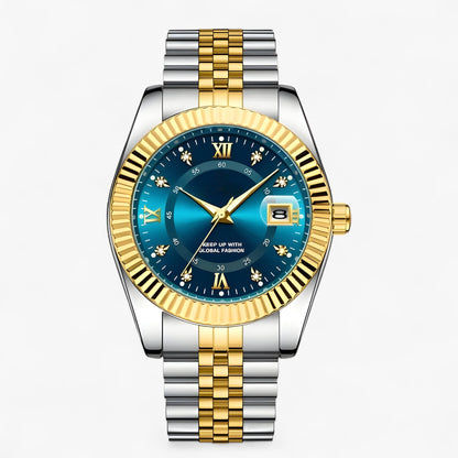 Everest | Elegante Herrenuhr aus Edelstahl mit Quarzwerk