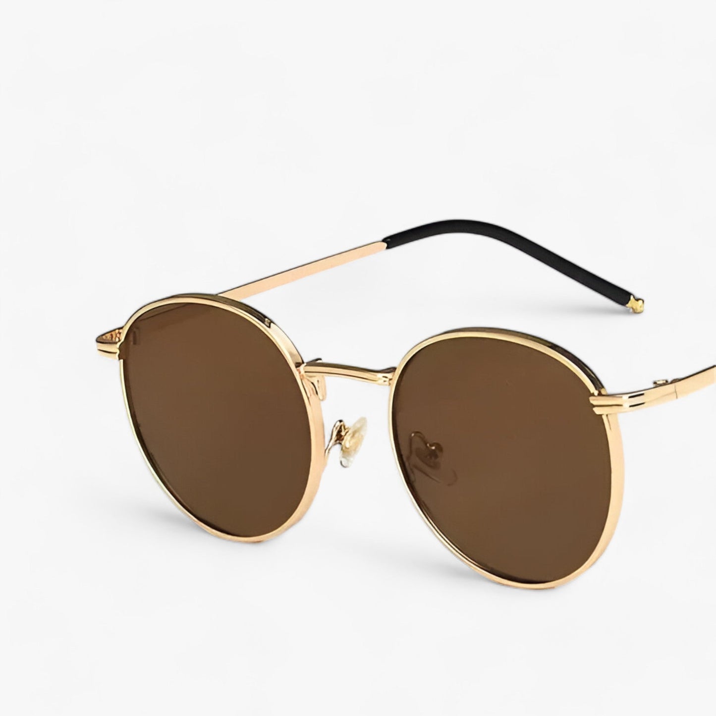 Designer-Sonnenbrille - Vielseitige runde Gläser für den täglichen Gebrauch